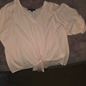 Karen Kane Soft Pink Blouse